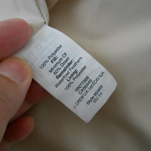 J. Crew Puffer Vest Size Small - Picture 6 of 14